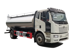 解放13.4立方鮮奶車(chē)